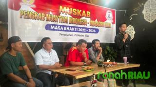 Ahmad Roni terpilih secara aklamasi Nakhodai Muaythai Indragiri Hilir